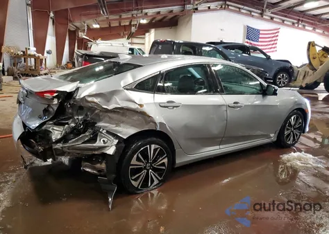 2016 Honda Civic Ex из США, поврежденный, VIN 19XFC1F38GE025917